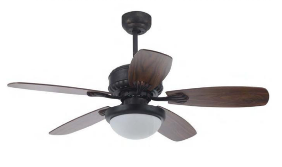 36”/42”/48”/52 5 Blades Classic Ceiling Fan Light